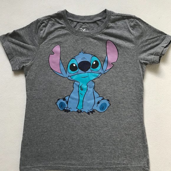 Disney Tops - Disney Stitch, T-Shirt for Teens & Women Size Medium (36" Bust), Gray